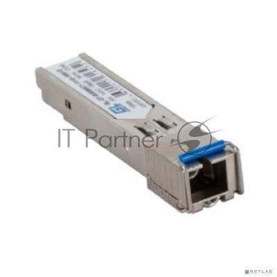 Трансивер GIGALINK GL-OT-SG06SC1-1310-1550-B Модуль SFP, WDM, 155Mb/1,25Gb/s одно волокно SM, SC, Tx:1310/Rx:1550 нм, 6 дБ до 3 км