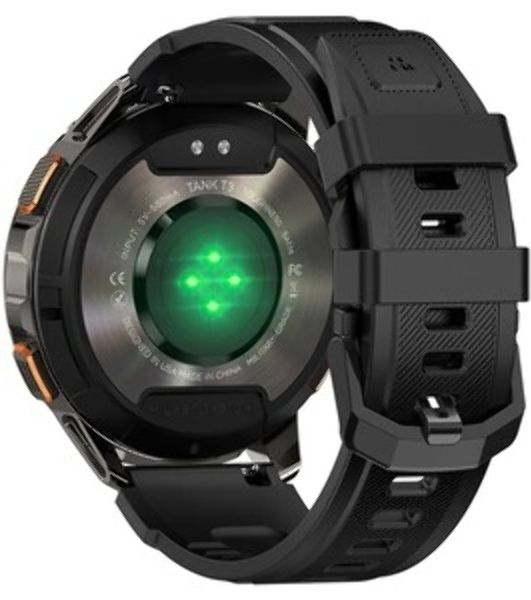Умные часы KOSPET Tank T4, 1.43" AMOLED, Bluetooth, WR50, серебристый