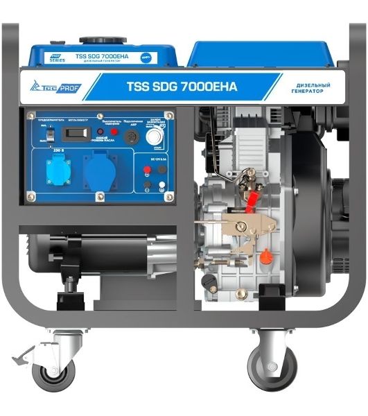 Генератор ТСС SDG 7000EHA 7кВт