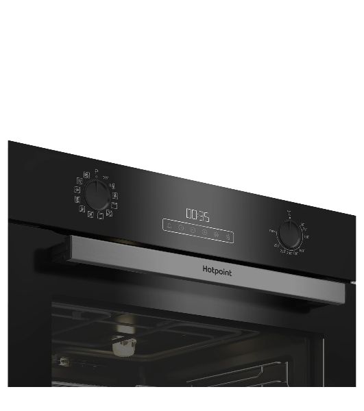Электрический духовой шкаф Hotpoint HFE9 1231 JSH BLG черный