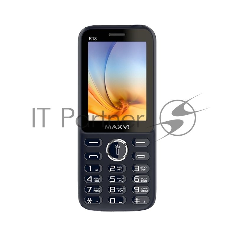 Мобильный телефон Maxvi K18 синий