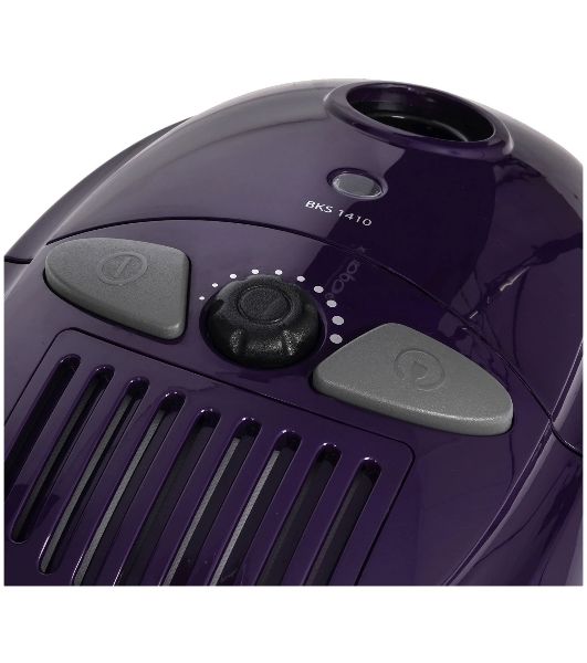 Пылесос Beko BKS 1410 фиолетовый, 330/2000 Вт, уборка сухая, пылесборник мешок 1,5 л