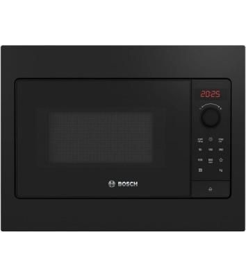 Микроволновая печь Bosch BFL523MB4 черный (встраиваемая)