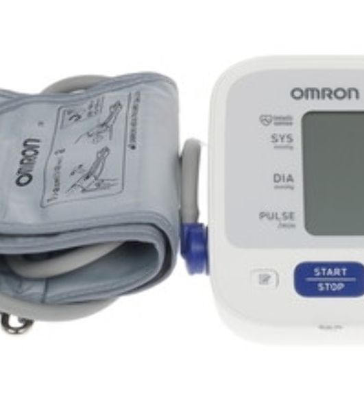 Тонометр OMRON M2 Basic (HEM-7121-ARU) с адаптером