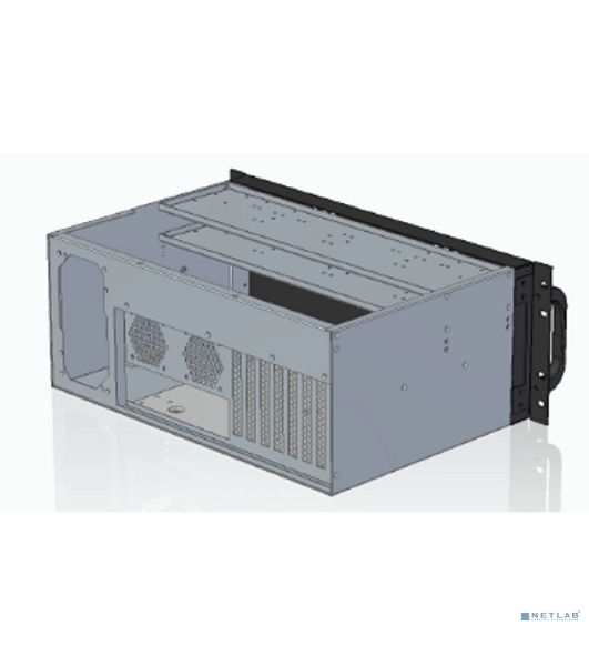Серверный корпус Procase 4U300-08 Корпус 4U server case,8HDD,черный,без блока питания PS/2 ATX,глубина 300мм, MB ATX 12"x9.6"