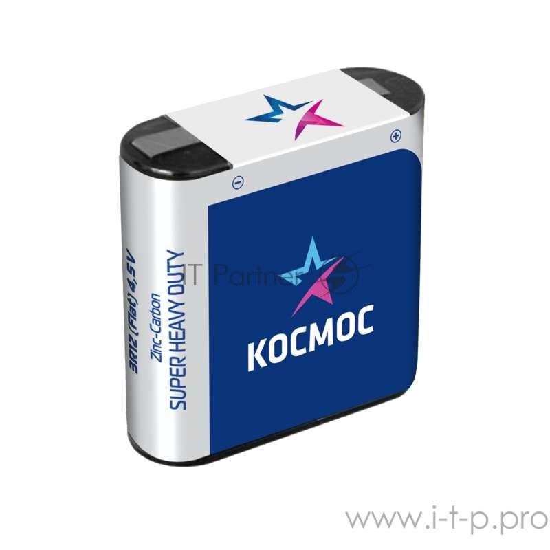 Элемент питания Космос солевой "квадрат" 3R12