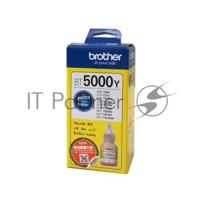 Чернила водорастворимые Brother BT5000Y желтый (48 мл., 5000 стр.) для Brother DCP-T300/T500W/T700W