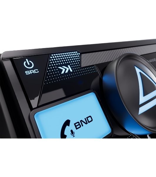 Автомагнитола AURA STORM-866DSP, 1 DIN, Bluetooth, USB Type-A, AUX, пульт ДУ