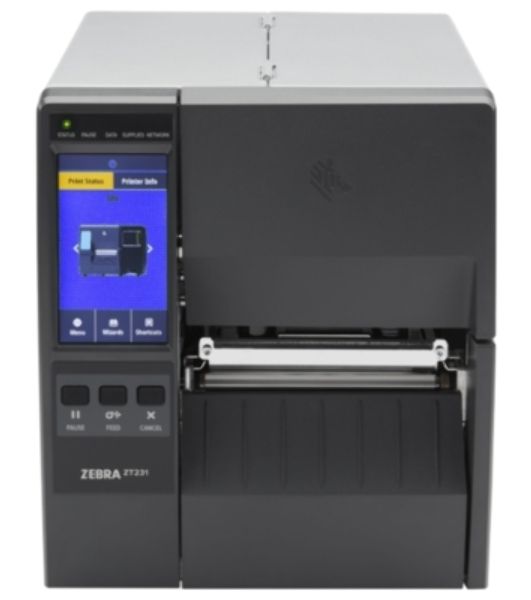 Принтер этикеток Zebra ZT231 (CN), TT, 4", 203 dpi, Tear, EU/UK Cords, USB, Serial, Ethernet, BTLE, USB Host, EZPL