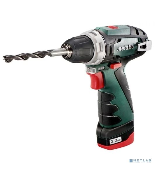 Аккум.дрель METABO PowerMaxx BS (600079550)2х2А·ч в сумке