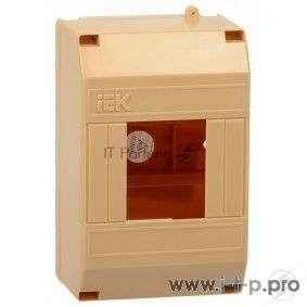 Бокс IEK MKP31-N-04-30-135-S КМПн 1/4 для 4-х авт.выкл. наружн. уст. (Сосна)