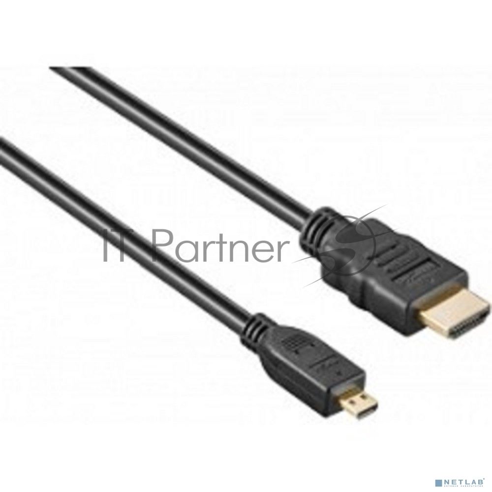Кабель Exegate HDMI to microHDMI (19M -19M) 1.8м, ver1.4, позолоченные контакты