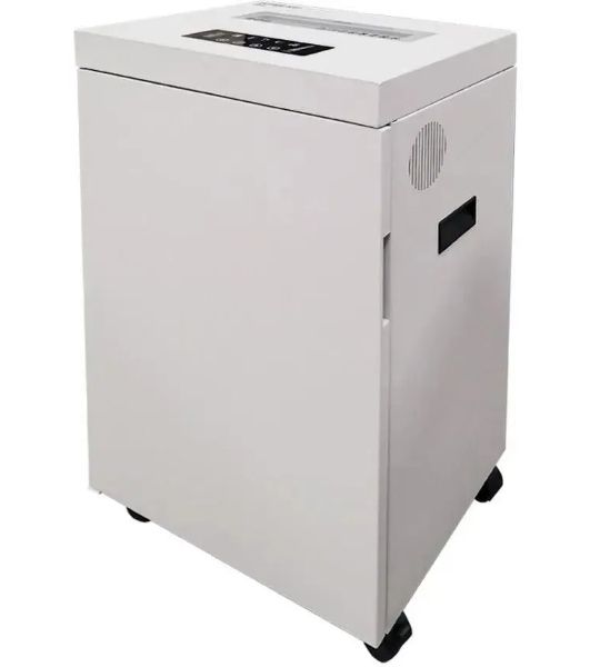 Шредер Office Kit S535 3,8x40 белый (секр.P-4) фрагменты 35лист. 50лтр. скобы пл.карты CD