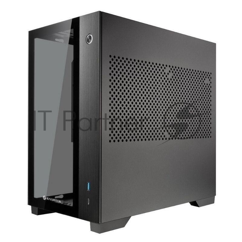 Компьютерный корпус Raijintek PAEAN MINI 0R20B00213 черный, Mini-ITX, for psu ATX PS/2, USB 3.0x2, USB 2.0x2, HD Audiox1