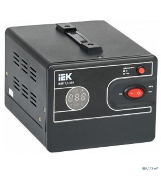 Стабилизатор напряжения переносной IEK IVS21-1-D15-13 HUB 1,5кВА