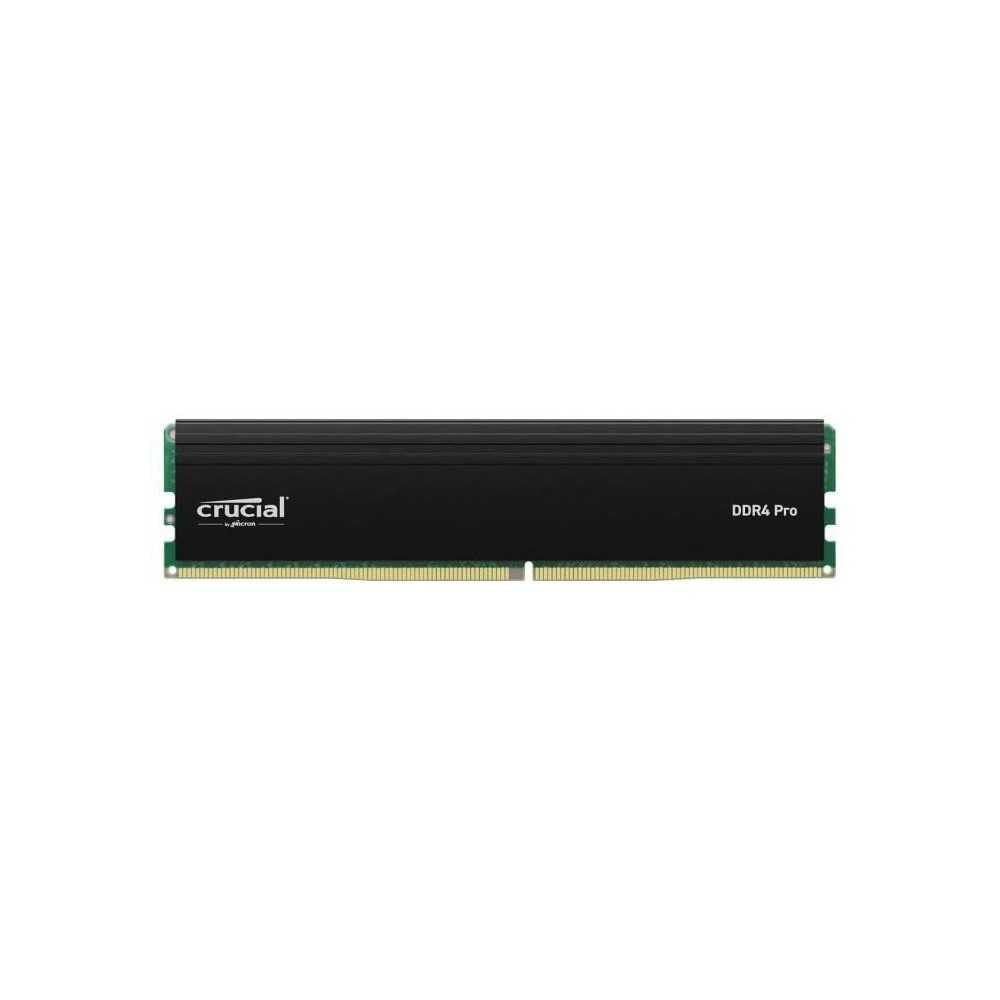 Оперативная память Crucial, DDR4, 16GB (1x16GB), 3200 MHz, CL22, с радиатором, черный