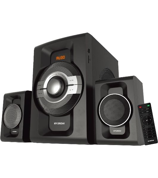 Микросистема Hyundai H-MS1403 черный 60Вт FM USB BT SD