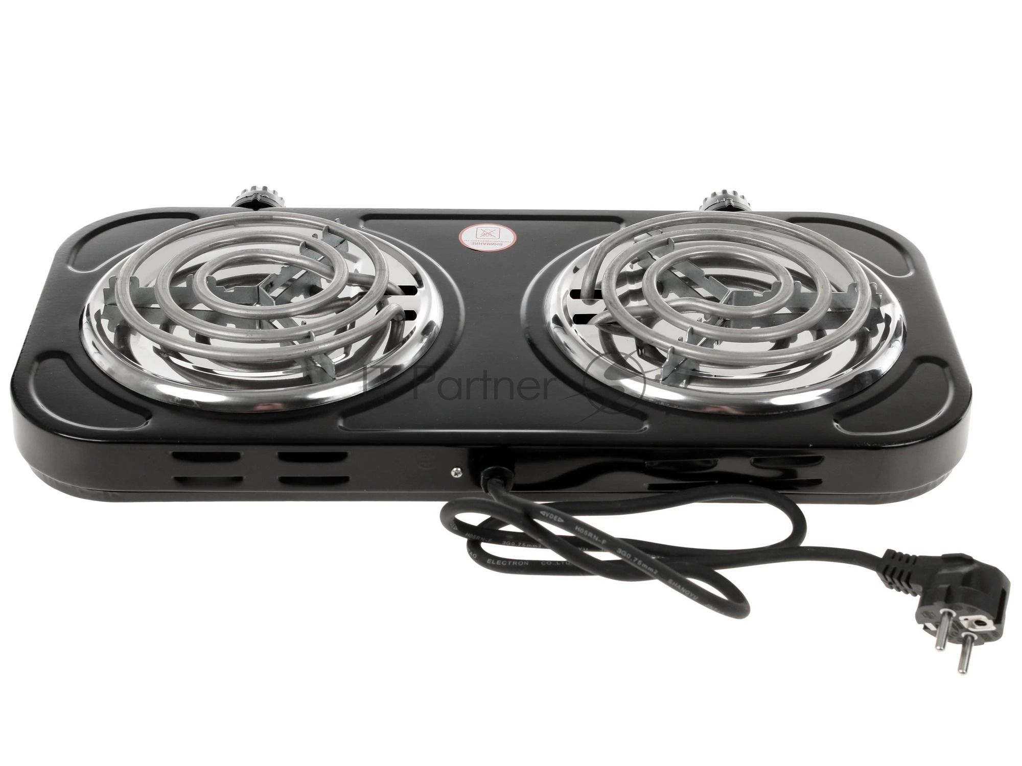 Электрическая плитка Чудесница ЭЛП-802 черный