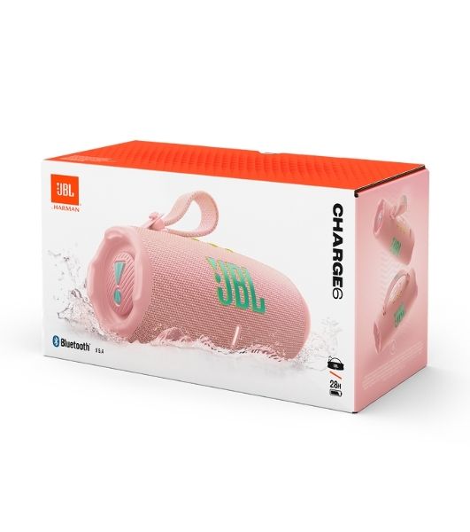 Портативная акустика JBLCHARGE6PINK розовый
