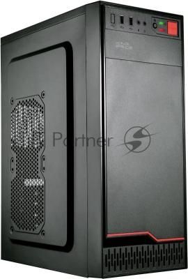 Компьютерный корпус KingPrice KPCC-MD201 черный без БП ATX 1x80мм 4x120мм 2xUSB 2.0 audio
