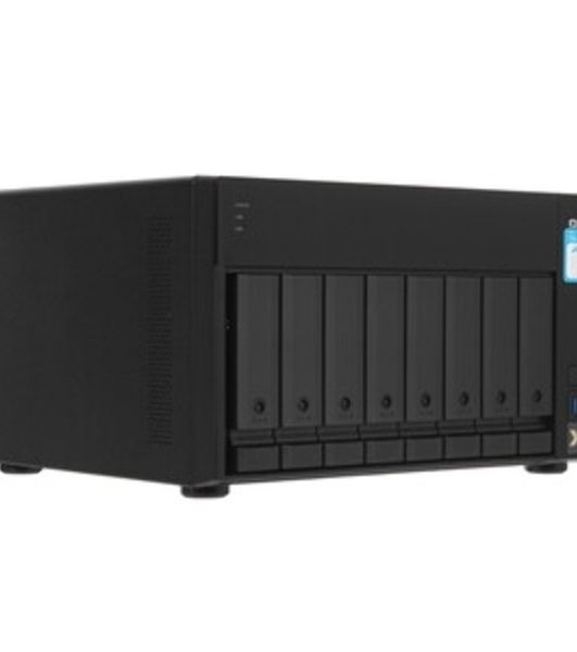 Сетевое хранилище без дисков SMB QNAP TS-832PX-4G 8-Bay NAS, AL324 64-bit quad-core 1.7GHz, 4Gb DDR4 SO-DIMM RAM (up to 1x16 Gb), 8 x 3.5"/2.5" drive slots, 2 x 10GbE SFP+ LAN, 2 x 2.5 GbE LAN, 3 x USB 3.2, PCIe slotGen.2 x 2, 3xUSB 3.2
