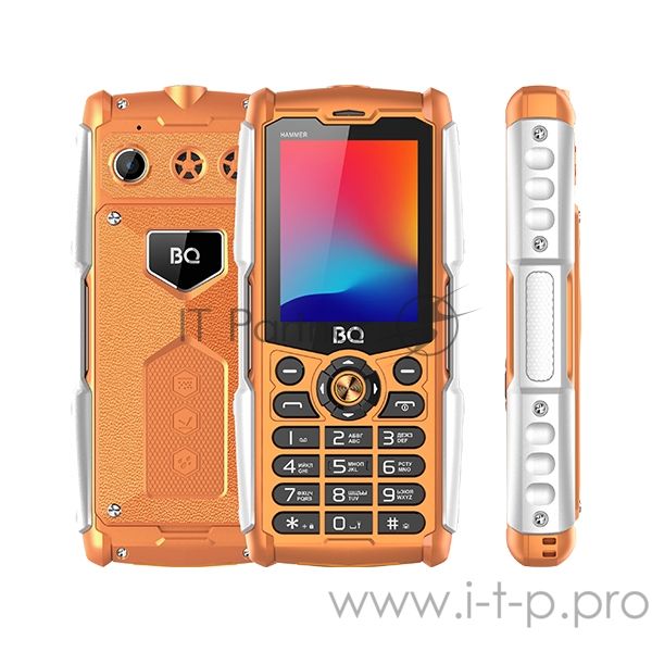 Мобильный телефон BQ 2449 Hammer зеленый