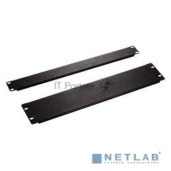 Монтажное оборудование Hyperline BPV-4-RAL9005 Фальш-панель на 4U, цвет черный (RAL 9005)