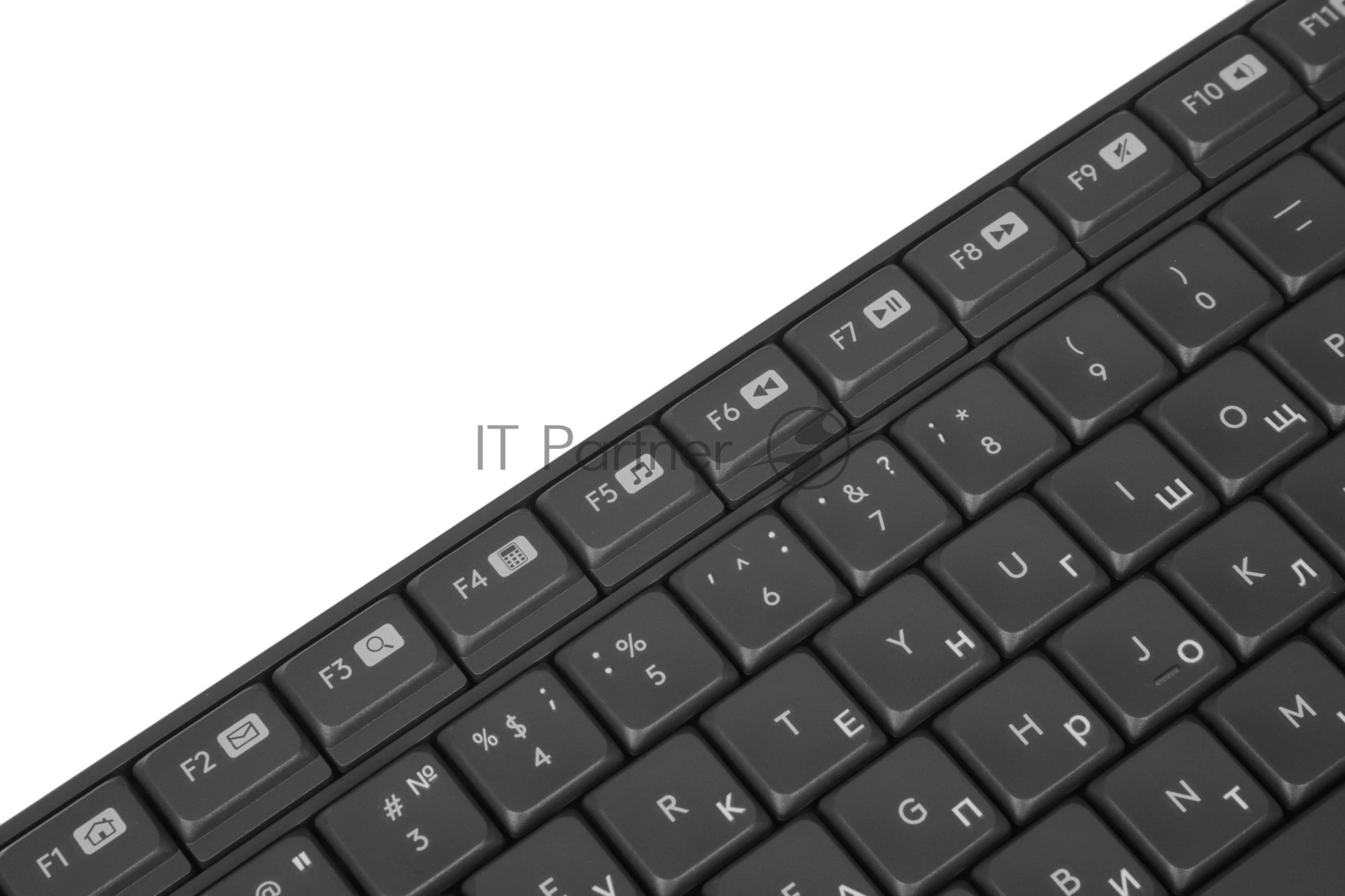 Комплект клавиатура+мышь Logitech MK235 беспроводной, USB, 1000 DPI, серый ( неоригинальная гравировка)