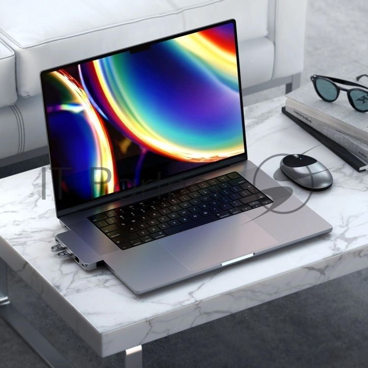 Док-станция Satechi ST-UCPHMIM, USB Type-C, USB 3.0/USB Type-C/RJ-45/Mini jack, USB