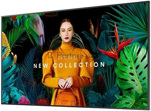 Панель Samsung QM65C черный, 65", VA, 3840 x 2160, 500 кд/м², 4000 :1, 24/7, 8 мс, 178°/178°