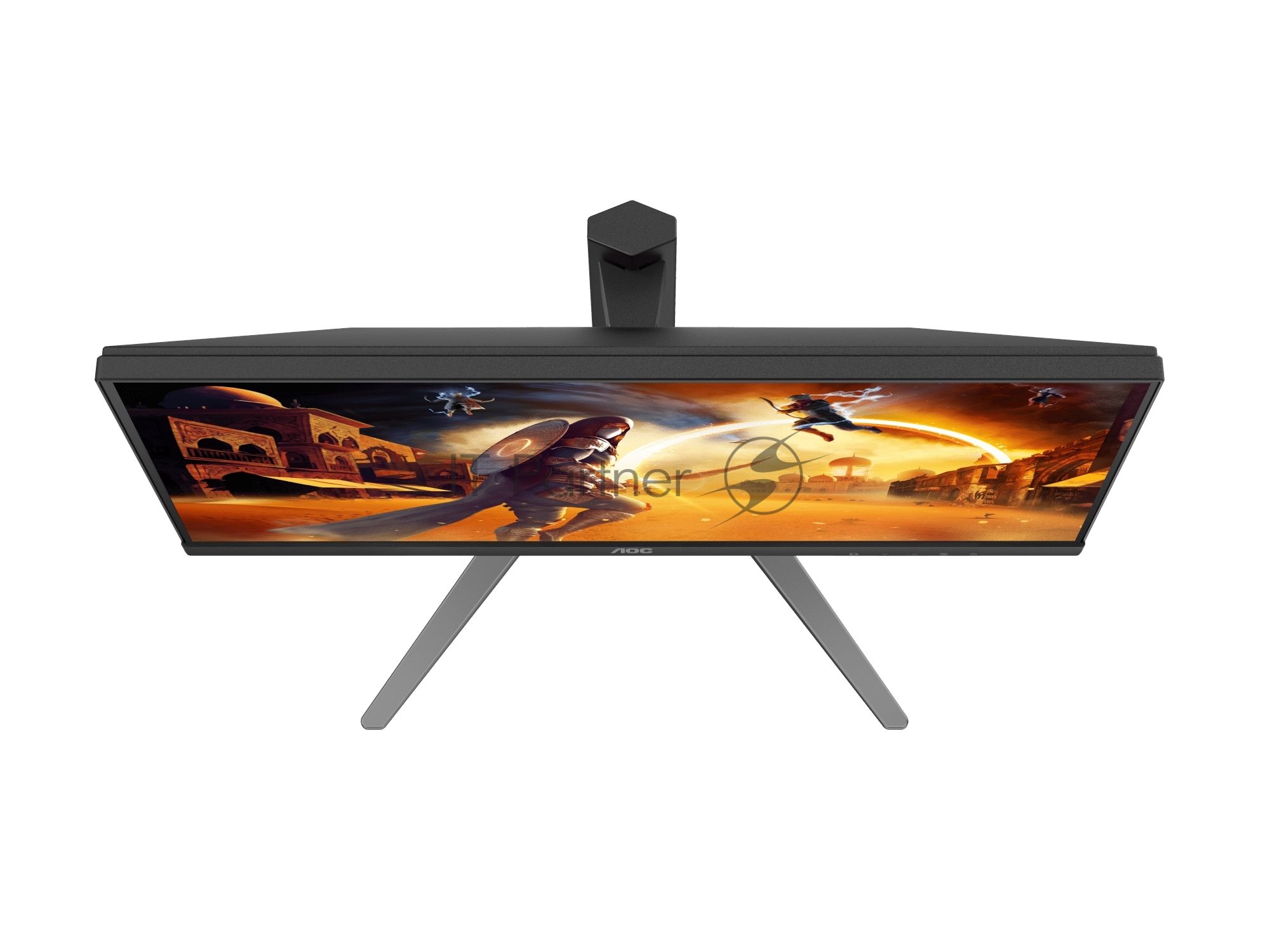 Монитор 27" AOC Q27G4Z IPS 2560x1440, 260 Гц, 1 мс, 16:9, 350 кд/м², HDMI 2.0, DP 1.4, 3.5 Jack, FreeSync, Flicker-Free, VESA 100x100, черный/красный