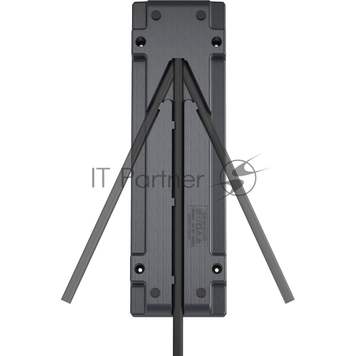 Сетевой фильтр Surge protector Pilot 3G 3xGP euro outlets, 10А/2.2 кВа, 2xUSB, 3m, черный