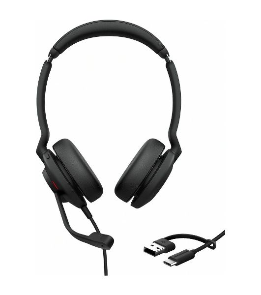 Гарнитура Jabra Evolve2 30 SE MS Stereo чёрный, проводная