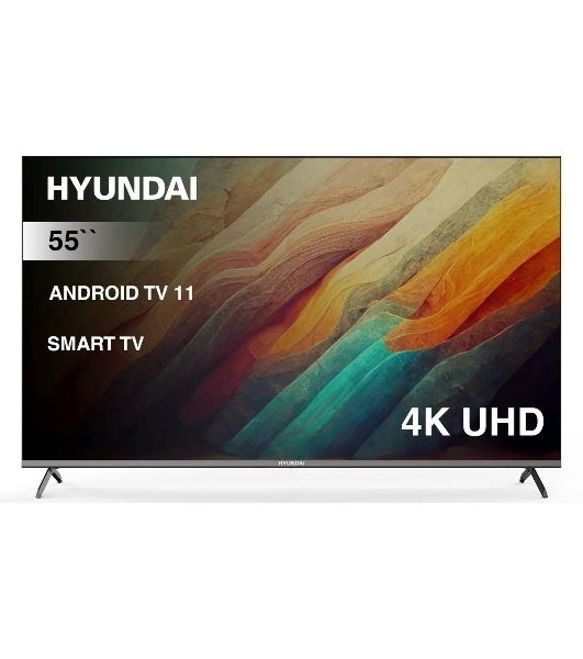 Телевизор Hyundai 55" H-LED55BU7006 черный LED UHD 60Hz Smart TV