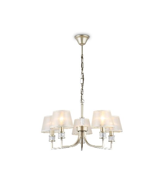 Люстра Ambrella light LH71214/5 CGD золото E14/5 max 40W D620*740