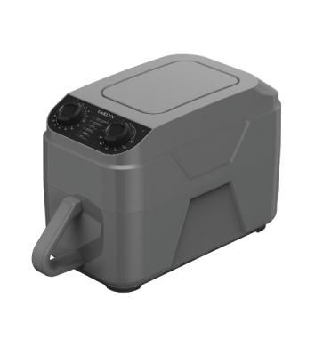 Аэрогриль GARLYN AG-1400 серый, 1500 Вт, 5.5 л, механическое управление, 17 программ