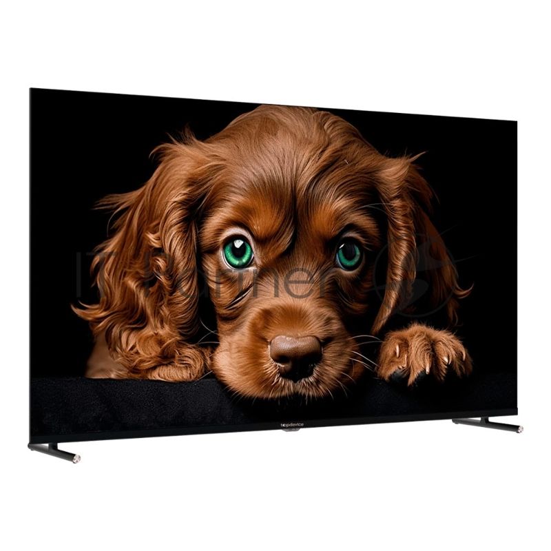 Телевизор Topdevice 65" TDTV65CQ09U_BK черный VA-QLED UHD 60Hz Smart 2/16Gb