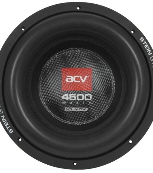 Сабвуфер автомобильный ACV SW-12D2F SLIM 30см/RMS 350Wt/2+2Ом/SPL 88Дб