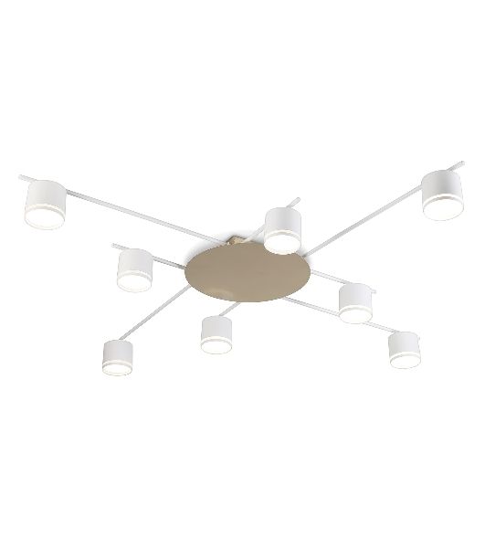 Потолочный светильник Ambrella light FL51759/8 WH/GD белый/золото GX53/8 max 12W 870*870*95