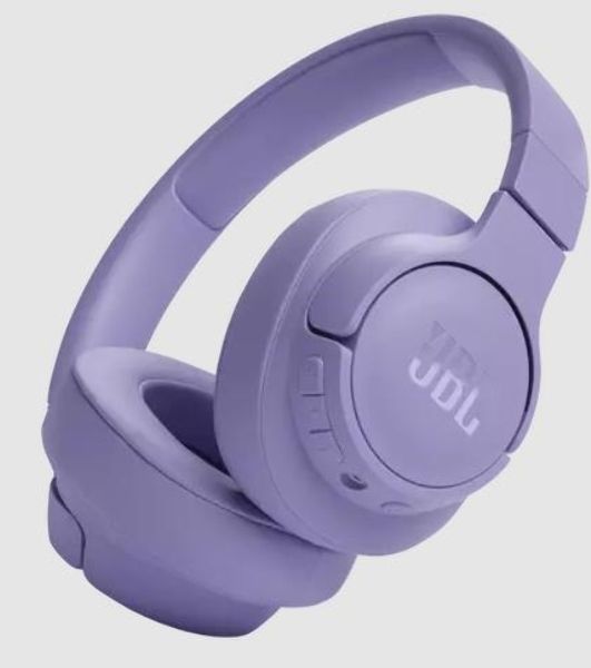 Беспроводные/проводные наушники JBL Tune 720BT фиолетовый, полноразмерные, Bluetooth + проводной, быстрая зарядка