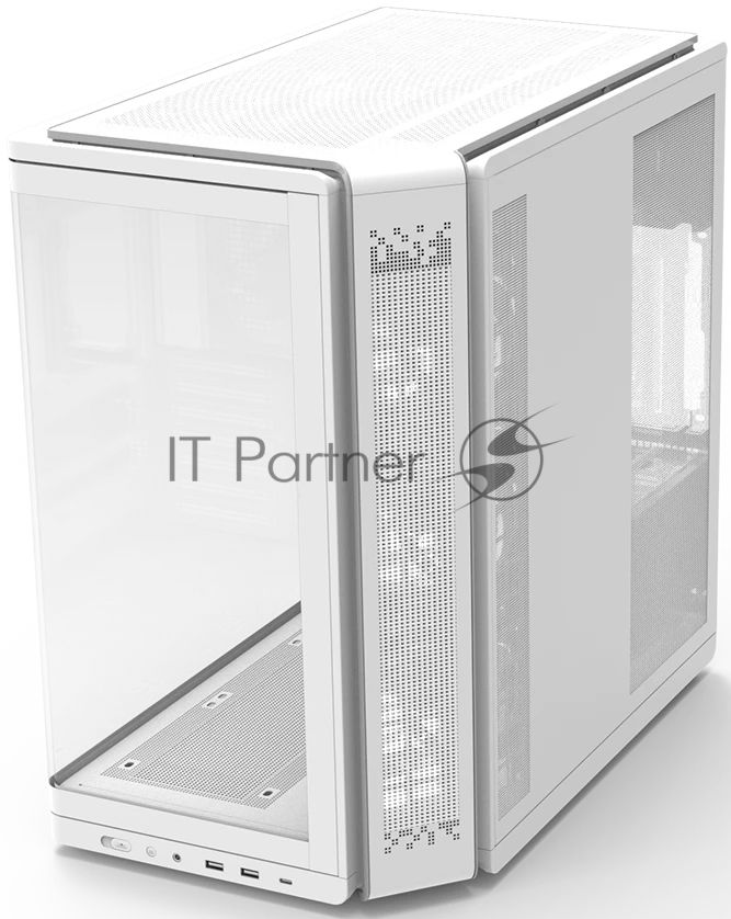 Компьютерный корпус ZALMAN MidTower P60 белый (ATX, без БП, 5x120мм ARGb fans, 1xUSB Type C, 2xUSB 3.0) (Zalman P60 белый)