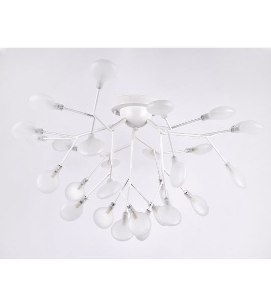 Светильник Ambrella light TR3011/27 WH/FR белый/матовый G4/27 max 20W D730*430