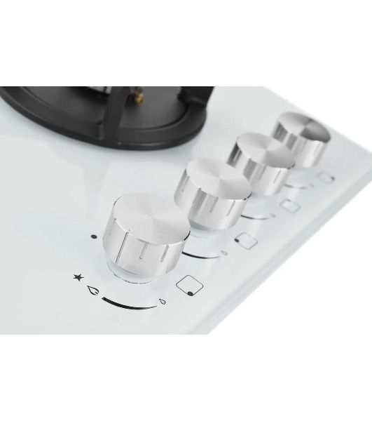 Варочная панель газ ZUGEL ZGH603W, белая
