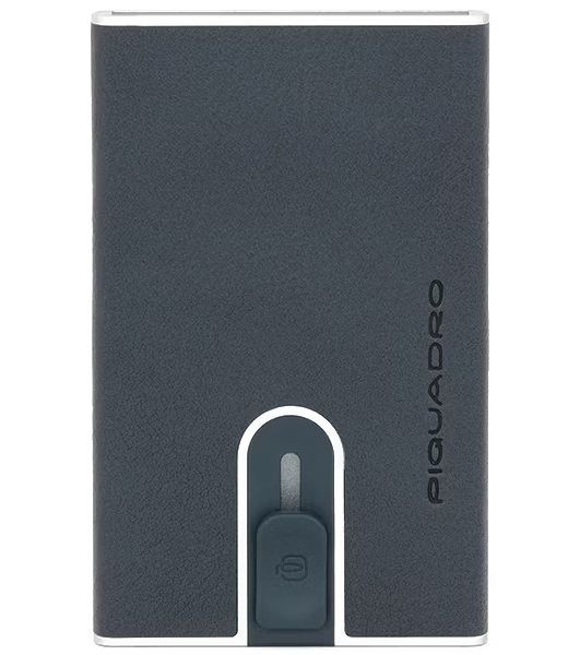 Картхолдер Piquadro Black Square PP4825B3R/BLU4 натуральная кожа, темно-синий