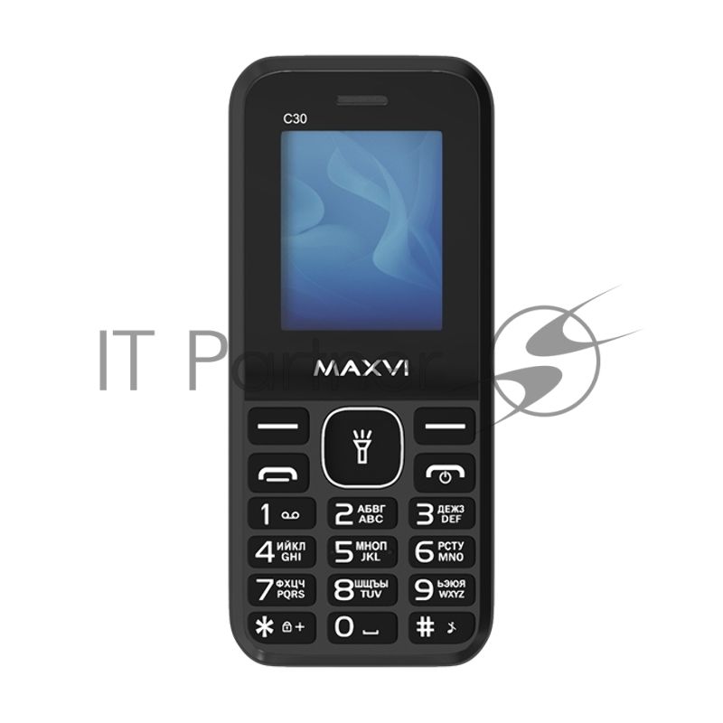 Мобильный телефон Maxvi C30 черный