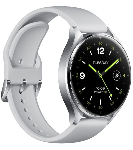 Умные часы Xiaomi Xiaomi Watch 2, 1.39" AMOLED, 5G, USB Type-C, защищённый корпус, серебристый / серый