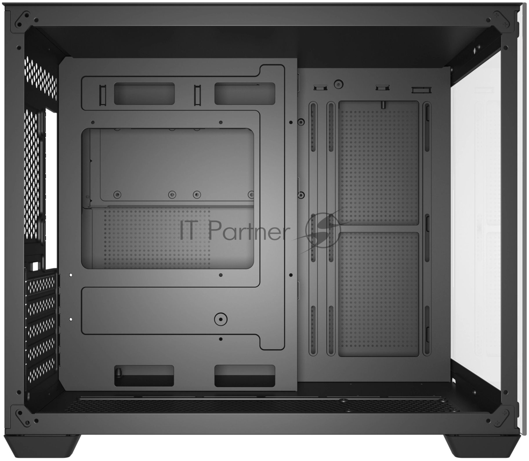 Компьютерный корпус Bloody BD-CC108 черный без БП mATX 9x120мм 2xUSB 3.0 audio bott PSU