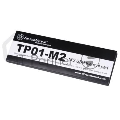 Термопрокладка Silverstone G560TP01M200010 Efficient heat conduction pad for reducing temperature,Supports M.2 SSD up to 110мм in length,Safe and easy to use