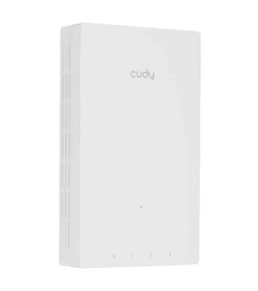 Точка доступа Wi-Fi Cudy AC1200 Gigabit Wall-Plate Access Point AC1200 Dual Band Gigabit Wall Plate Access Point, MT7621DAN+MT7613B+MT7603E, 867Mbps at 5GHz + 300Mbps at 2.4GHz, 1 x Gigabit PoE-IN Port, 802.3af/at, 4 x Gigabit RJ45 ports, LAN1 support PoE