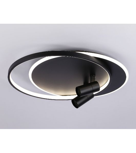 Светильник Ambrella light FL51393/1+2 BK черный 3000K-6400K 65W 560*480*120 (ПДУ РАДИО 2.4G)